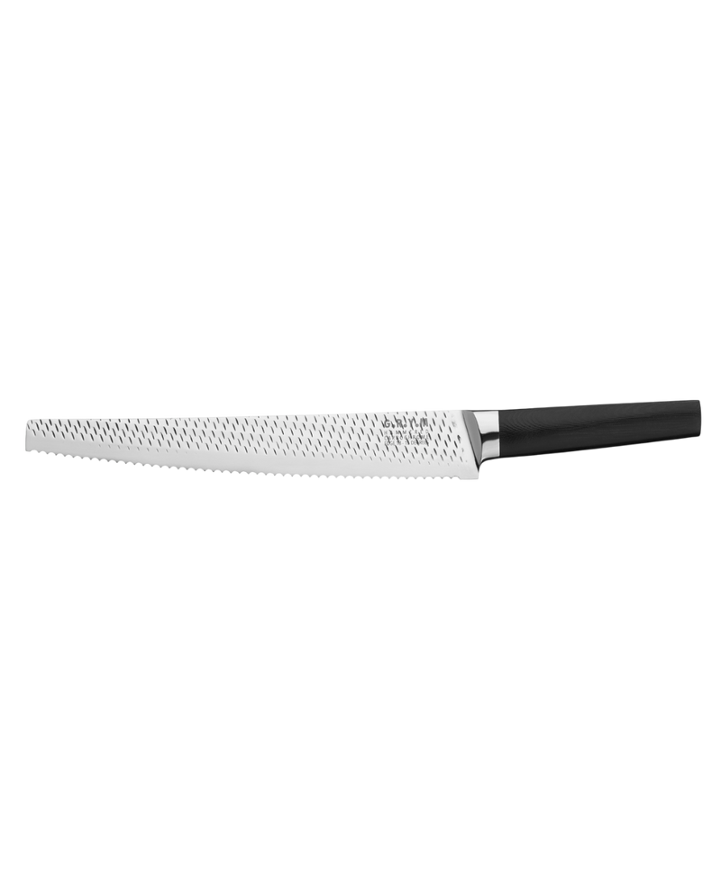 HAMMERED CARBOCHROME BREAD SAW 25CM - GRYM