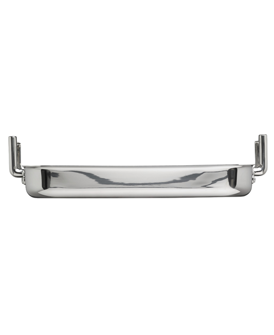 3-PLY STAINLESS STEEL OVEN DISH 35x25CM