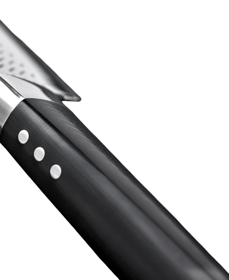 HAMMERED CARBOCHROME SANTOKU KNIFE 17CM - GRYM