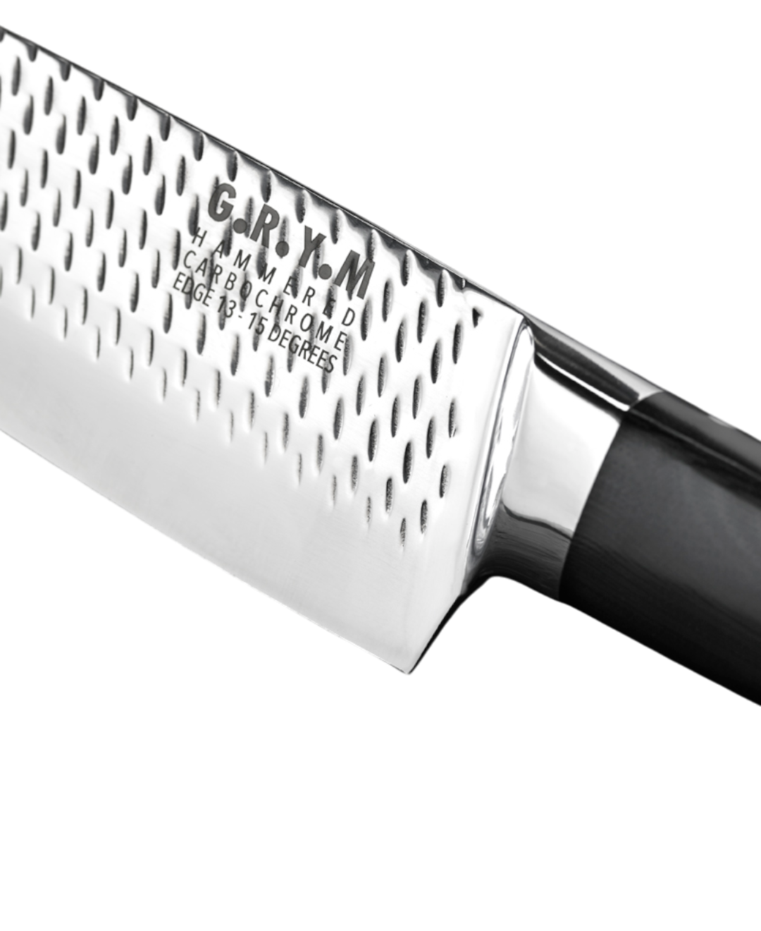 HAMMERED CARBOCHROME CHEFS KNIFE 20CM - GRYM