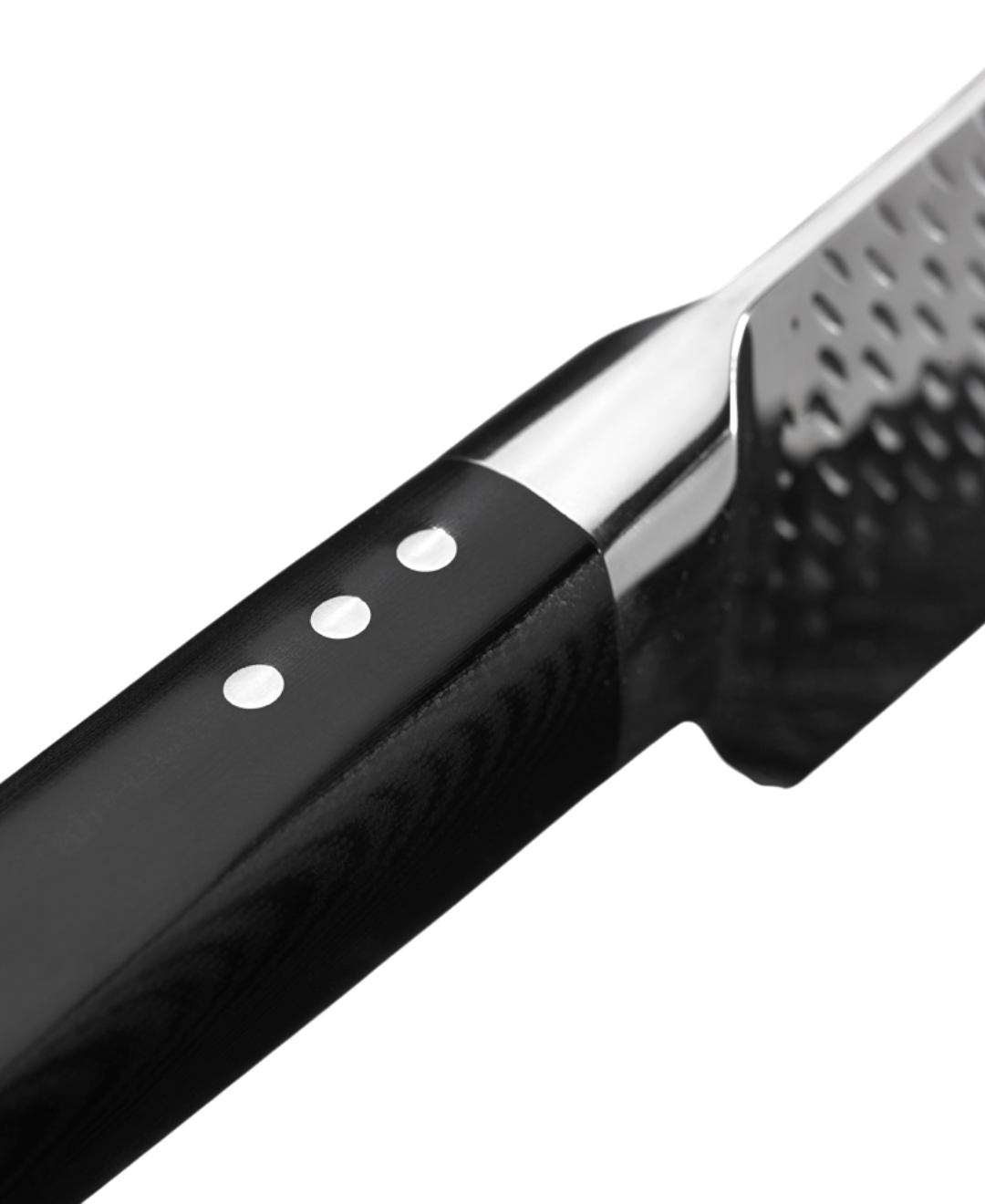 HAMMERED CARBOCHROME SANTOKU KNIFE 17CM - GRYM